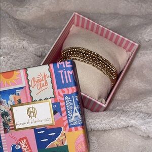 House of Harlow 1960 Gold Luxe Bracelet